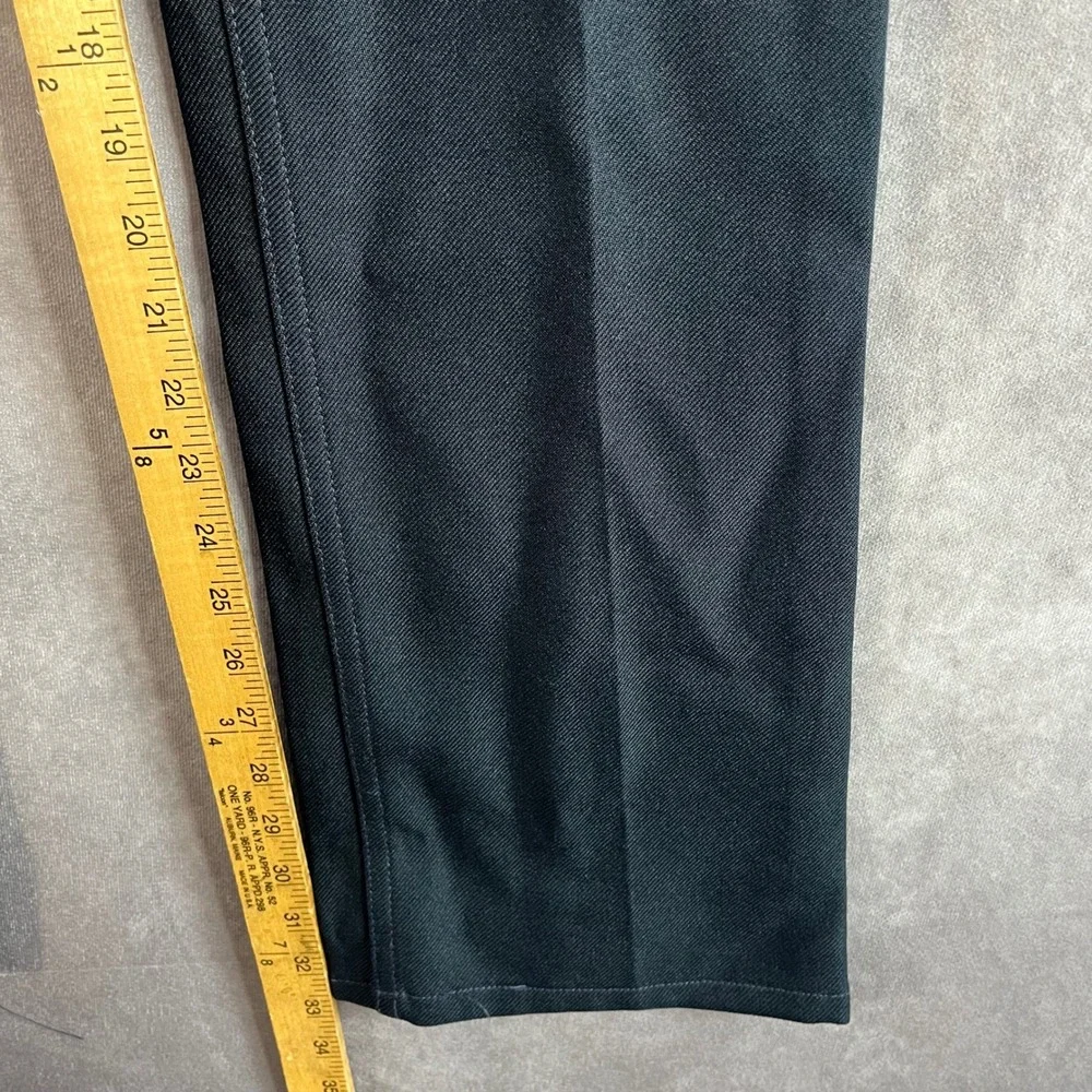 Levi's Sta-Prest Trousers Mens 31x34 Dark Blue Vintage 90s Made in USA 517 Style